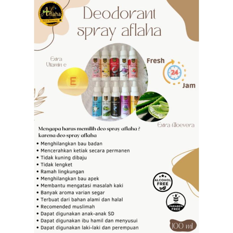DEO SPRAY AFLAHA