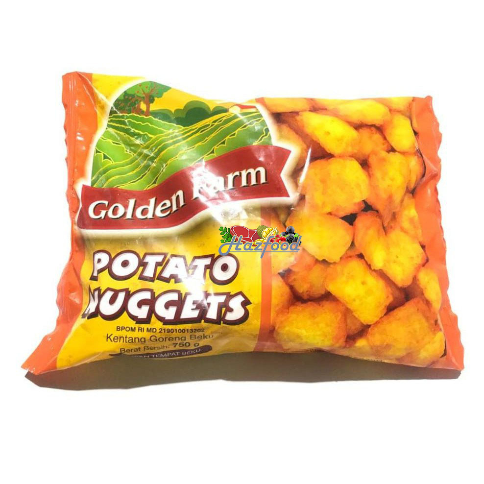 

Golden Farm Potato Nugget | Nugget Kentang | 750 gram