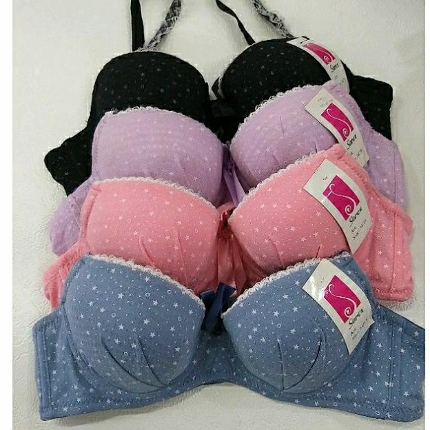 Sorex Bra Busa Tipis Ada Kawat Kait 2 Cup B