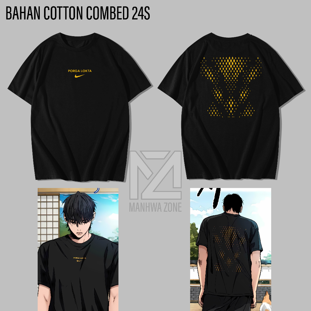 KAOS JAYJO PORGA LOKTA / T-SHIRT JAYJO PORGA LOKTA WINDBREAKER