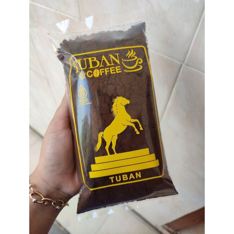 

PROMO KOPI BUBUK TUBAN COFFEE KEMASAN PLASTIK 200GR KOPI GILING