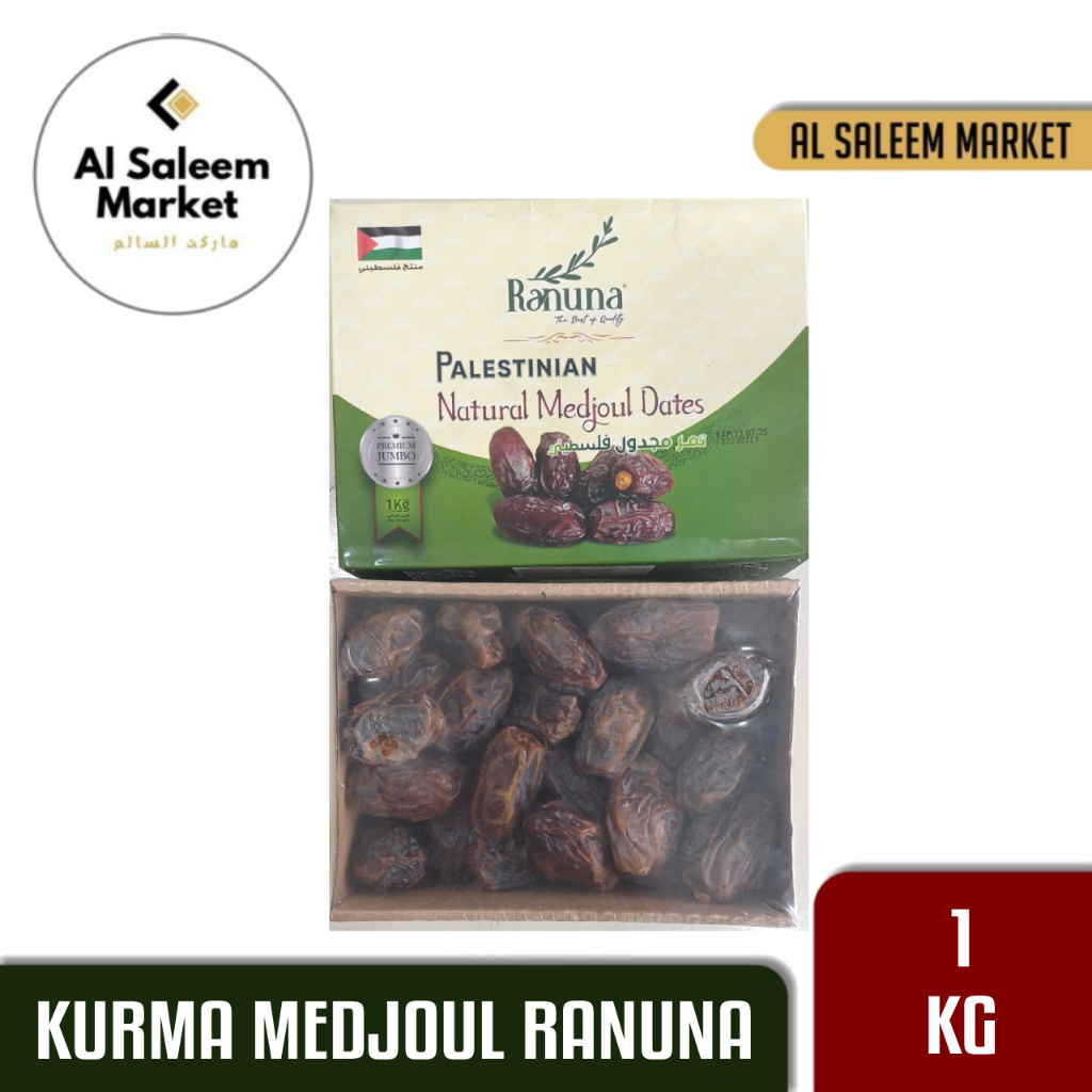 

Kurma Medjoul Ranuna Palestine 1kg Medjol Medjool Jumbo