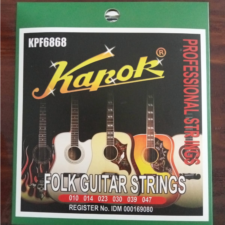 String Senar Gitar Akustik Tali Gitar Set Kapok Musik 6868