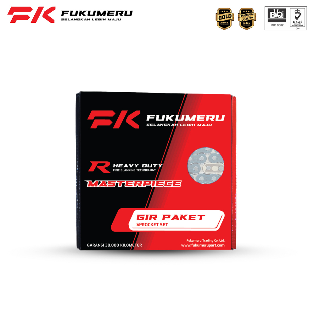 FUKUMERU Gear Set Gir Paket Supra/X