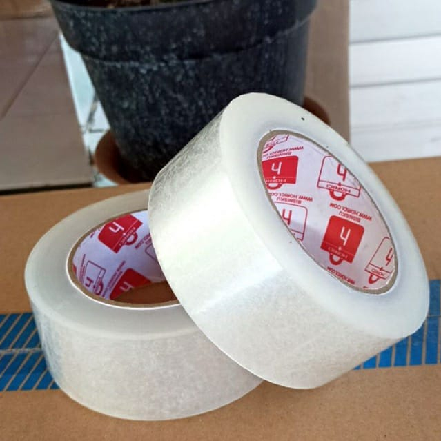 

Lakban Bening 200 Yard JUMBO Besar