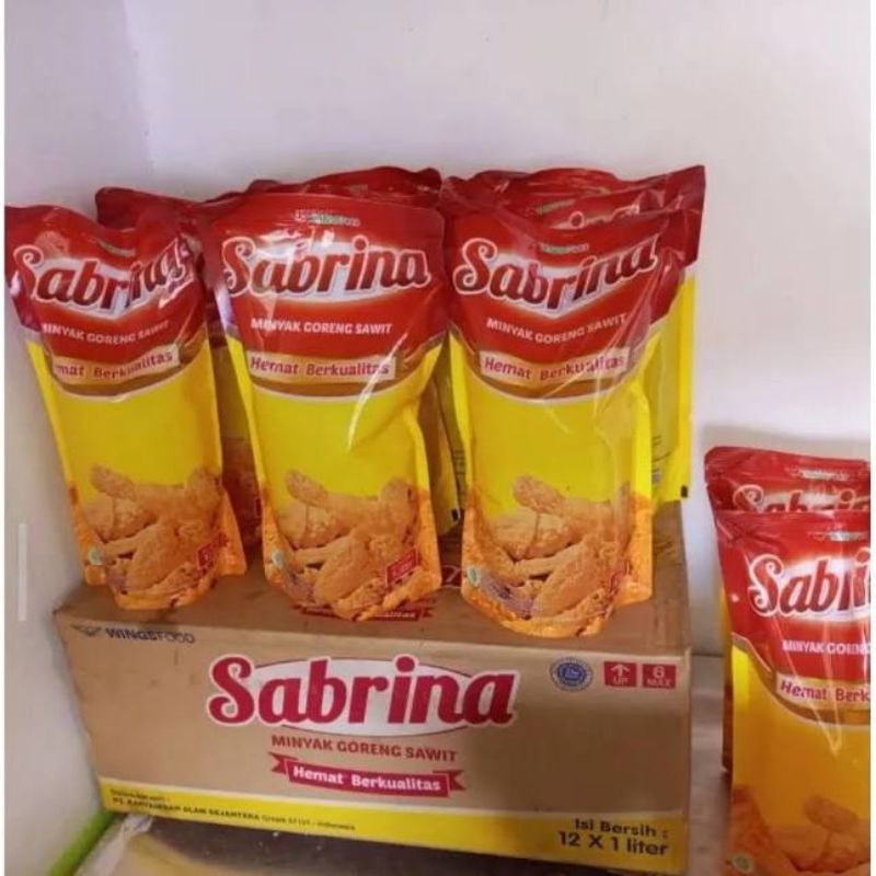 

MINYAK GORENG SABRINA 1 LITER