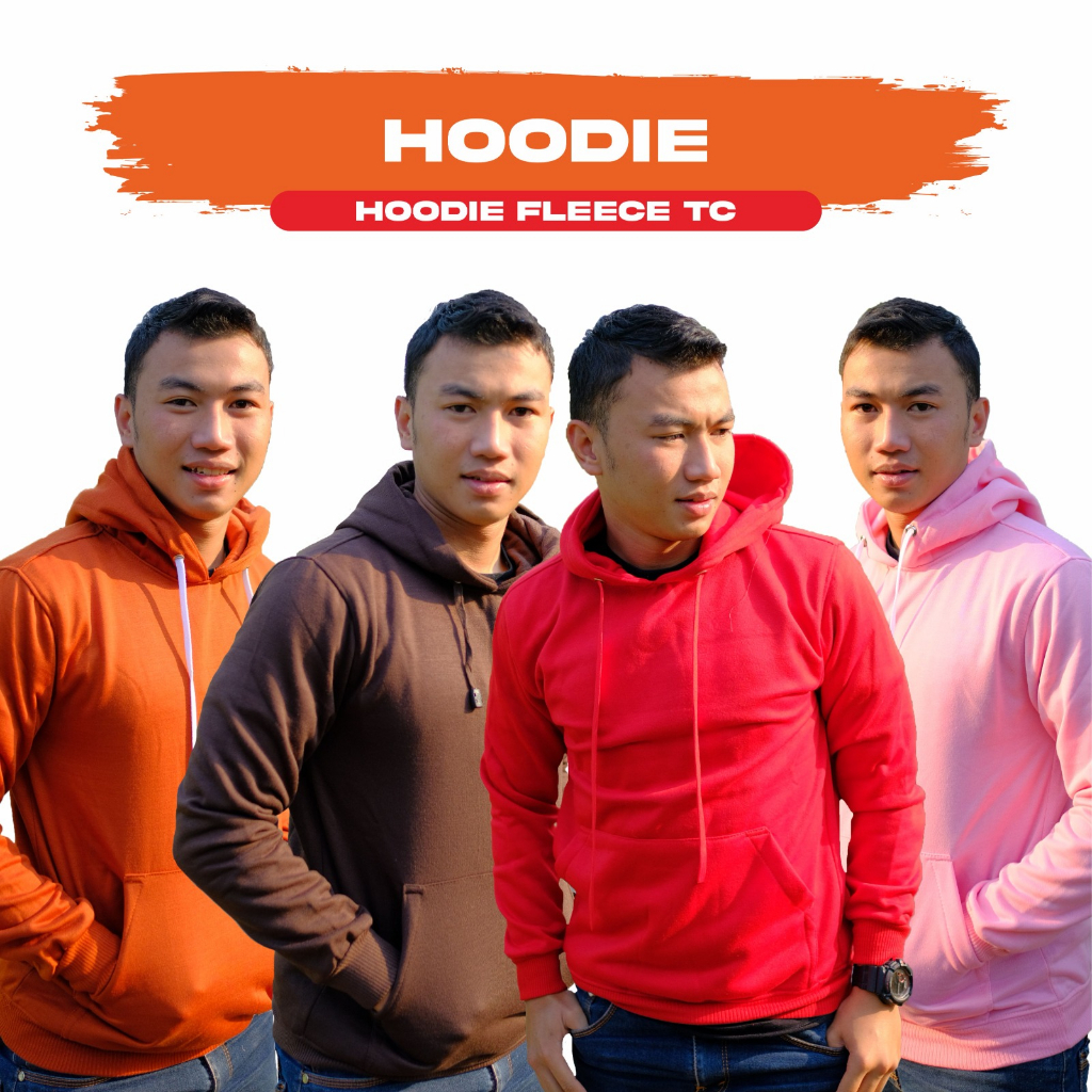JAKET PRIA / HOODIE POLOS FLEECE TC - AWESAM