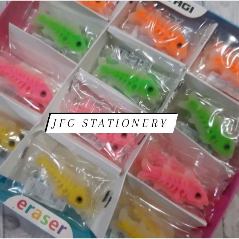 

Penghapus Jelly KAYAGI Ikan (4pc)