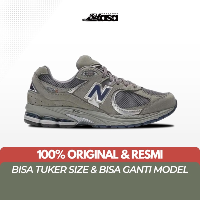 Sepatu Sneakers Unisex NB 2002R Light Grey 2002 R