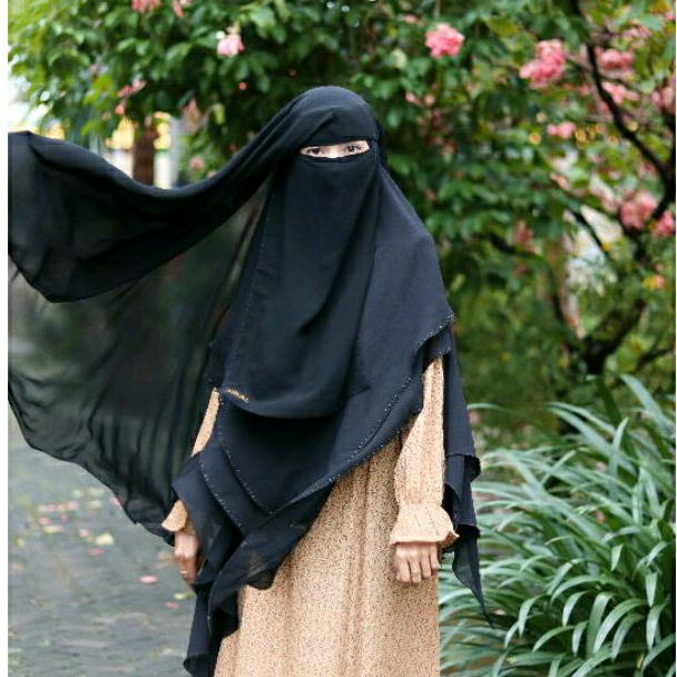 NIQOB YAMAN 3 LAYER NIQAB PURDAH