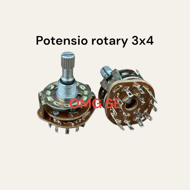 potensio rotary 3x4