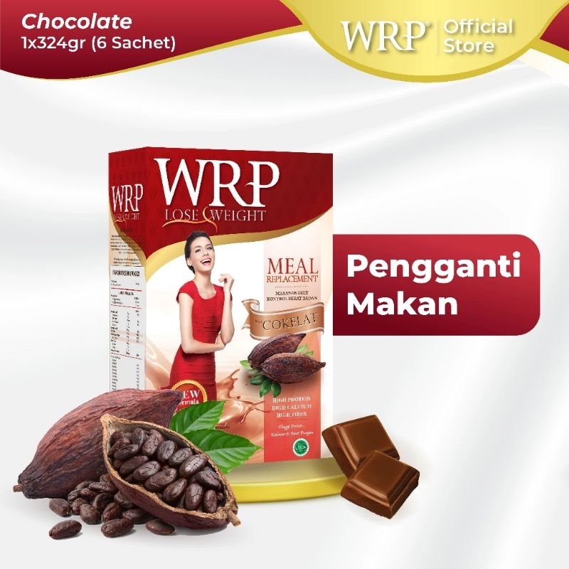 WRP Lose Weight Meal Replacement 324 Gr cokelat