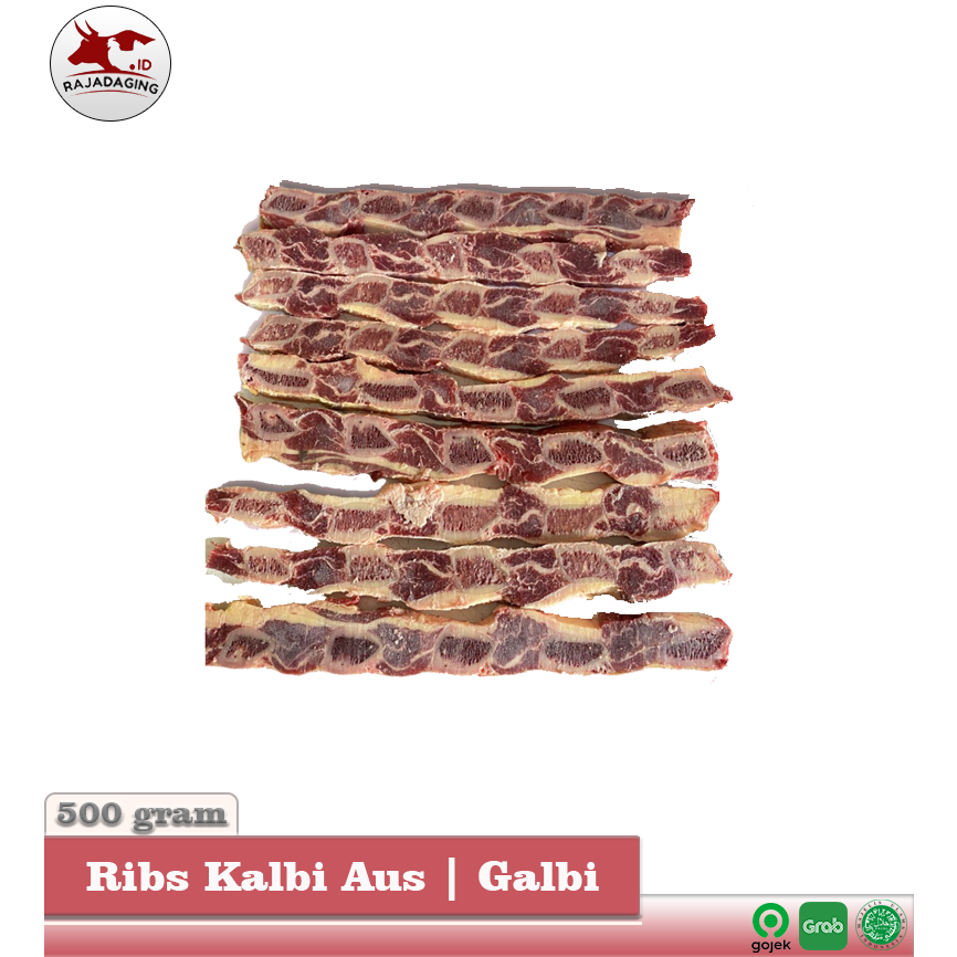 

Beef Ribs Kalbi Aus | Galbi ( grade standart ) 500 gram