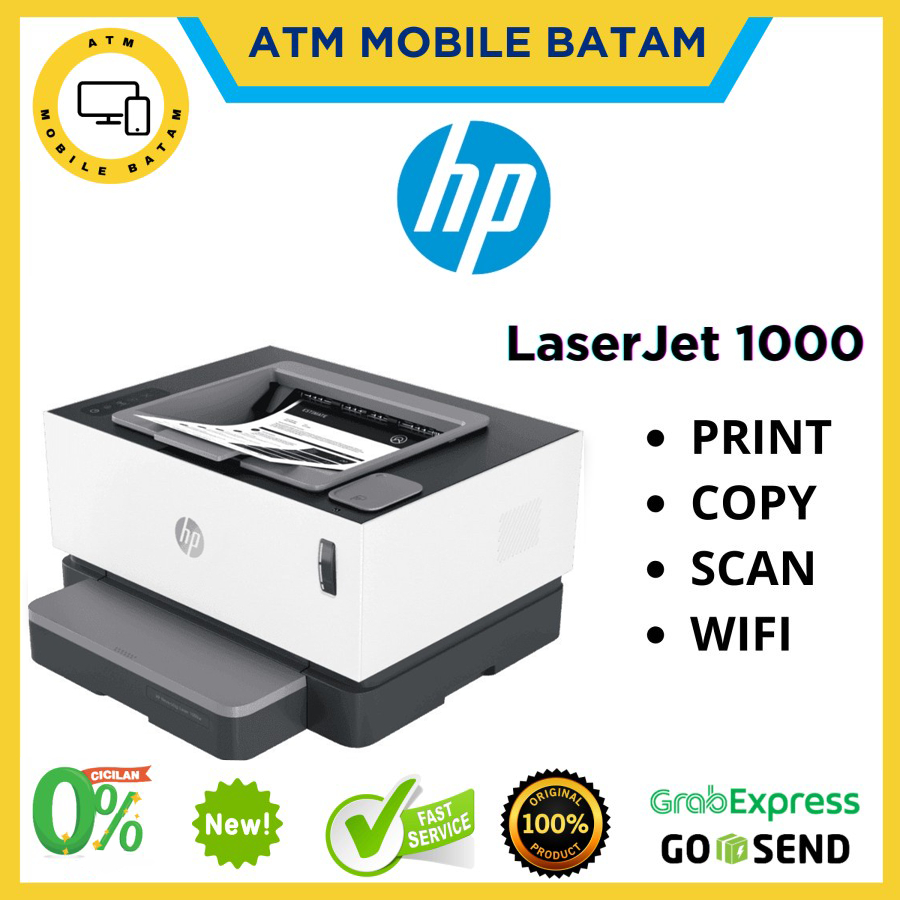 Printer HP Laserjet 1000W Wireless Monochrome