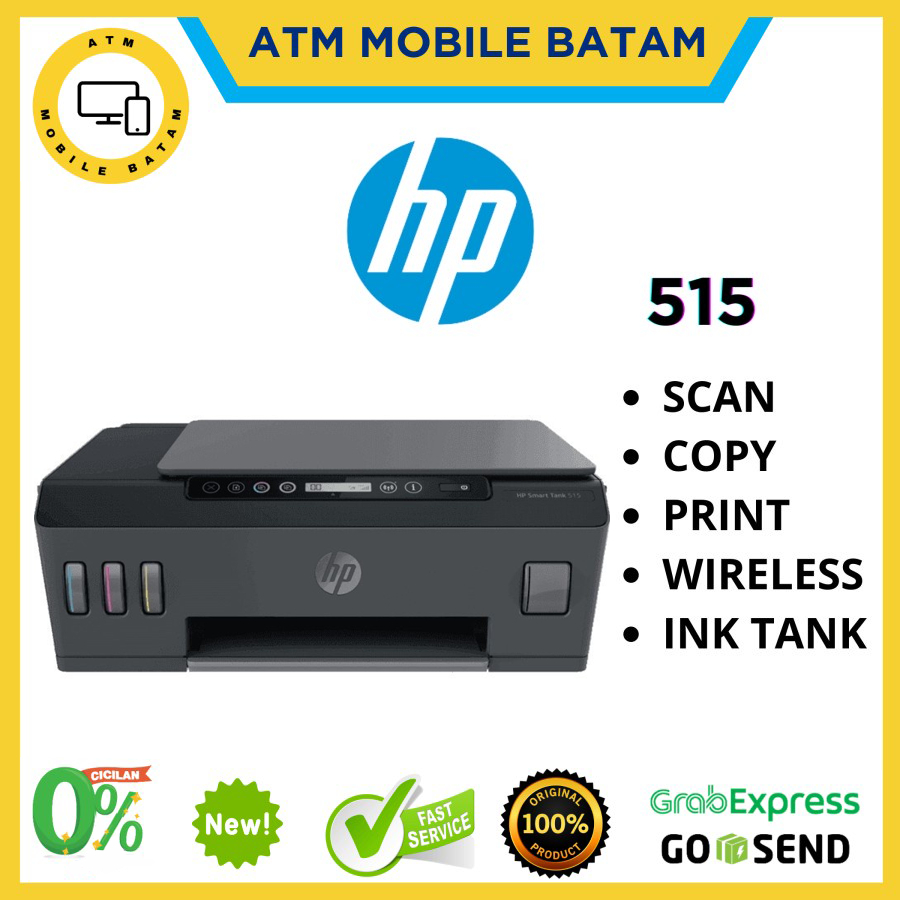 Printer HP Smart Tank 515 AiO Garansi Resmi