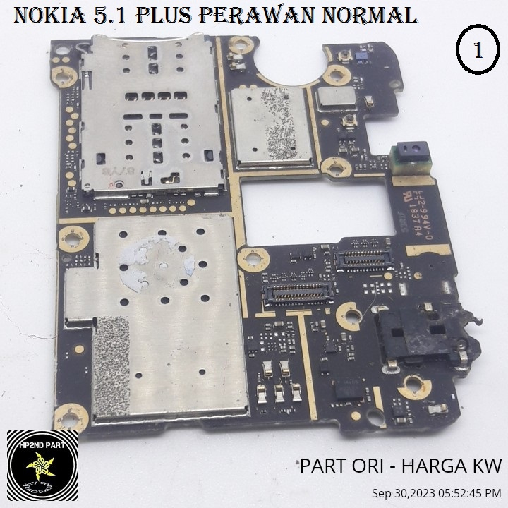 BOARD MESIN / LCD NOKIA 5.1 PLUS X5 - NORMAL/MINUS/MATI - BACA DESKRIPSI