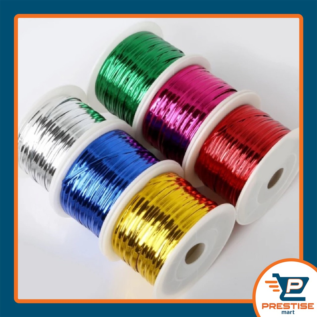 

Twist Tie Roll Metalic PITA KAWAT METALIK Pengikat kemasan Souvenir