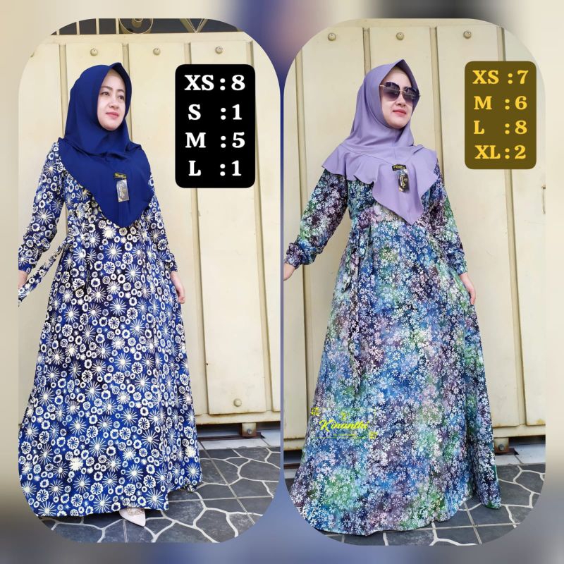 gamis seroja batik kinanthi