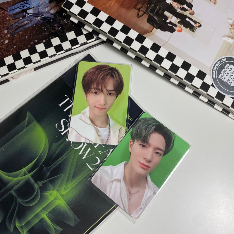 NCT DREAM THE DREAM SHOW 2 TDS AR TICKET FULLSET PHOTOCARD PC JENO JISUNG