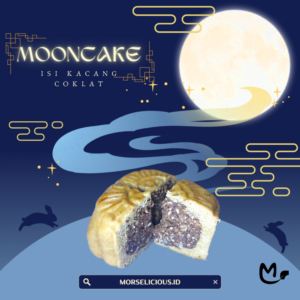 

Mooncake/Tong Ju Pia | Mooncake Kacang Cokelat