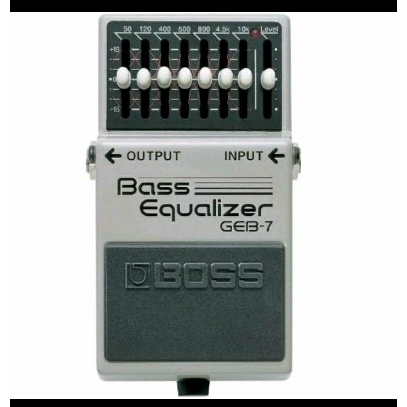 BOSS GEB-7   GEB7 GEB-7 7 band Bass Equalizer Pedal Original Garansi Resmi