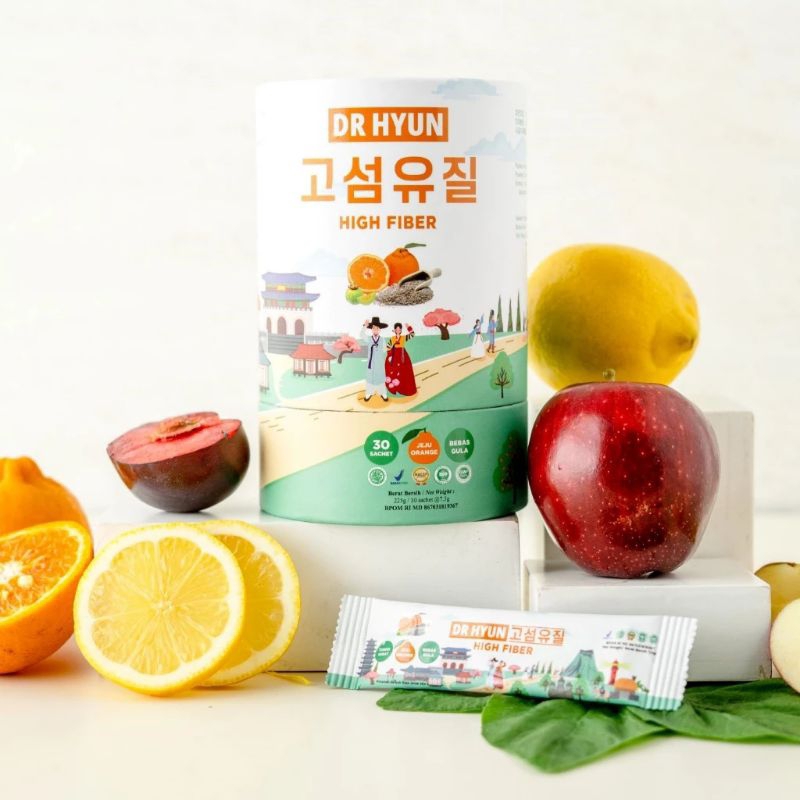 DR HYUN FIBER DRINK 8 BOX 240 SASET DR HYUN FIBER DRINK DIET DETOKS DR HYUN FIBER