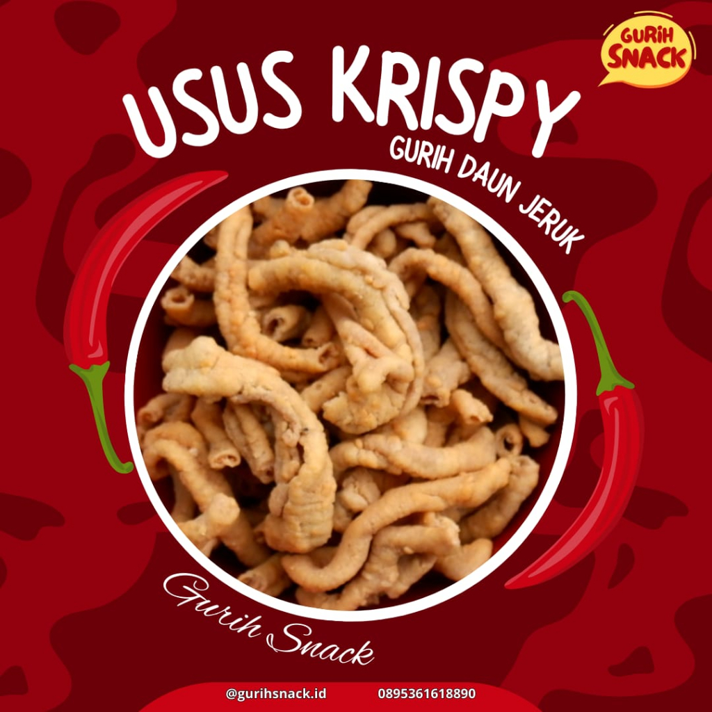 

USUS KRISPY / KRIPIK USUS 250 GRAM