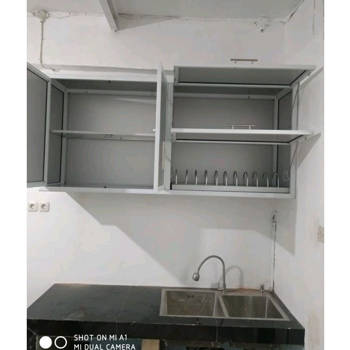 MCW furniture-LDG-211PS/Lemari dapur aluminium empat pintu/lemari dapur gantung aluminium/lemari dap