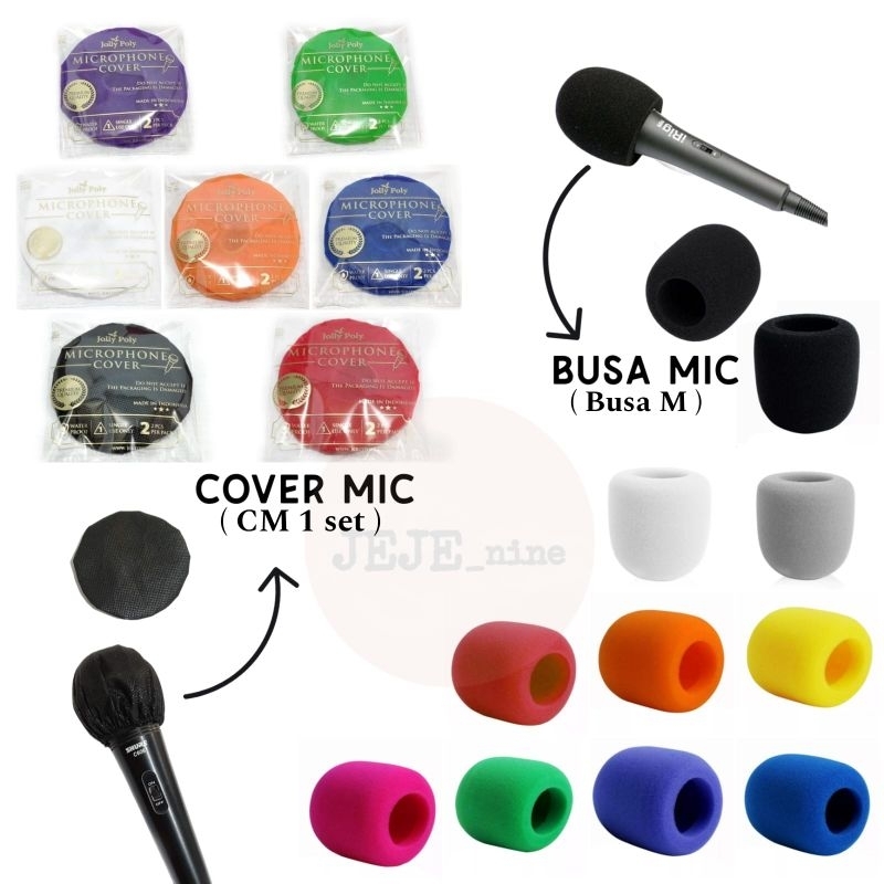 TERMURAH busa mic besar /busa mic condensor / cover mic kain / cover mic busa /pelindung mikrofon /b