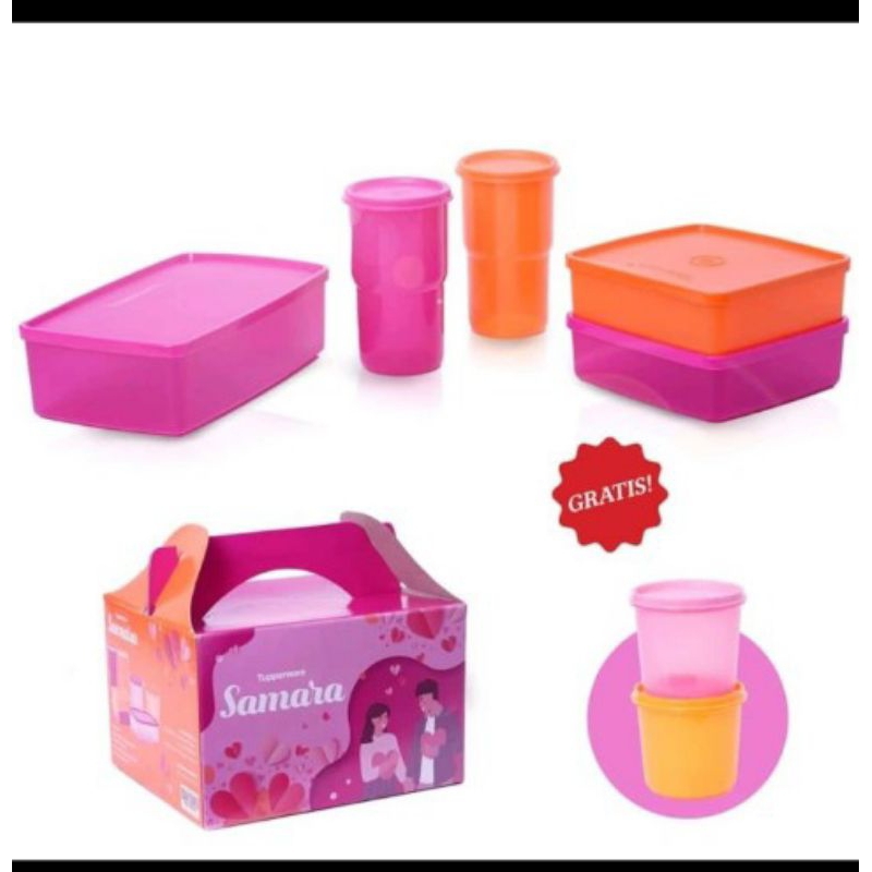 Tupperware samara, 1set bekal piknik