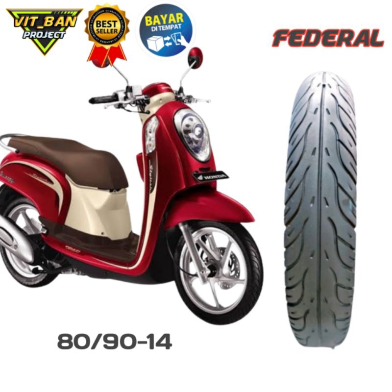 Ban Depan Motor Scoopy 2014 80/90 Ring 14