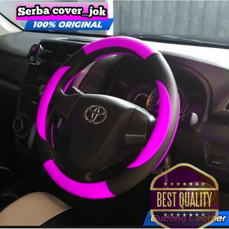 sarung setir mobil Toyota calya 2023 cover setir mobil calya penutup kemudi mobil calya universal