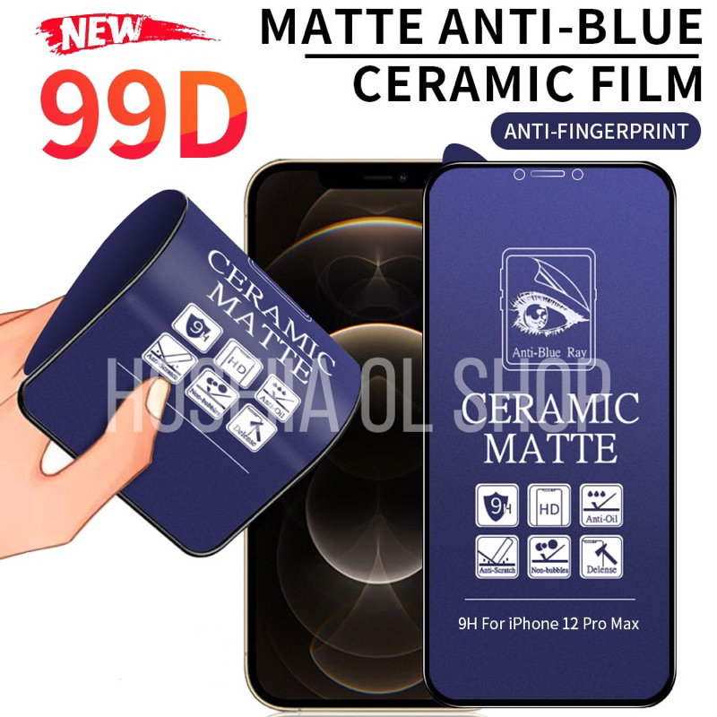 OPPO F11/F11 PRO/F9/F7/F7 YOUTH/F5/F5 YOUTH/F3/F3 PLUS/F1S/F1/F1F TEMPERED GLASS CERAMIC MATTE ANTI 