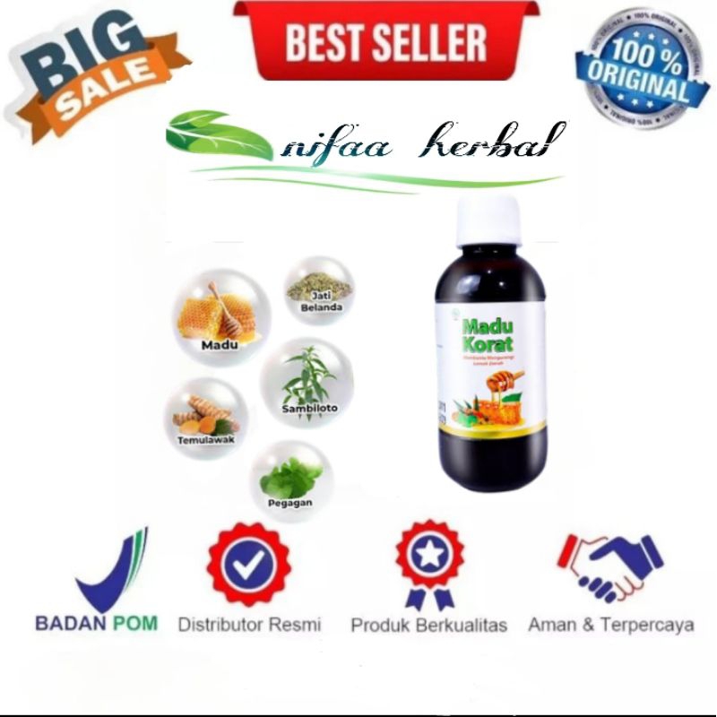 Madu Korat Menyembuhkan Penyakit Kolesterol & Asam Urat Secara Alami Madu Herbal Alami Membantu Atas
