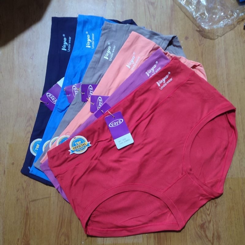 6/12pcs celana dalam VAYA 232