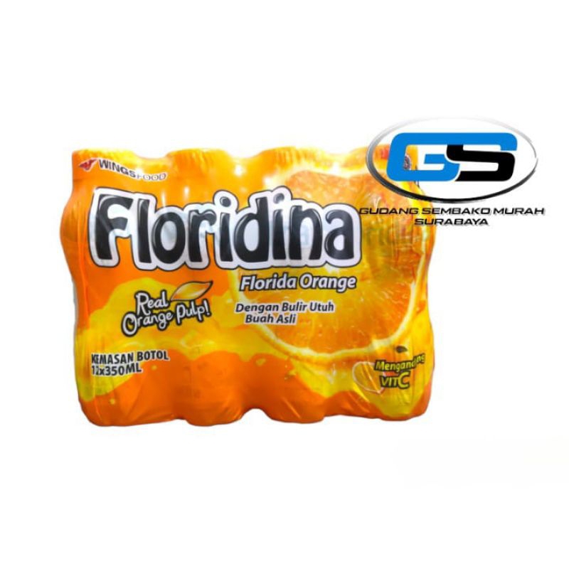 

Floridina orange 350ml 1 krat isi 12 botol