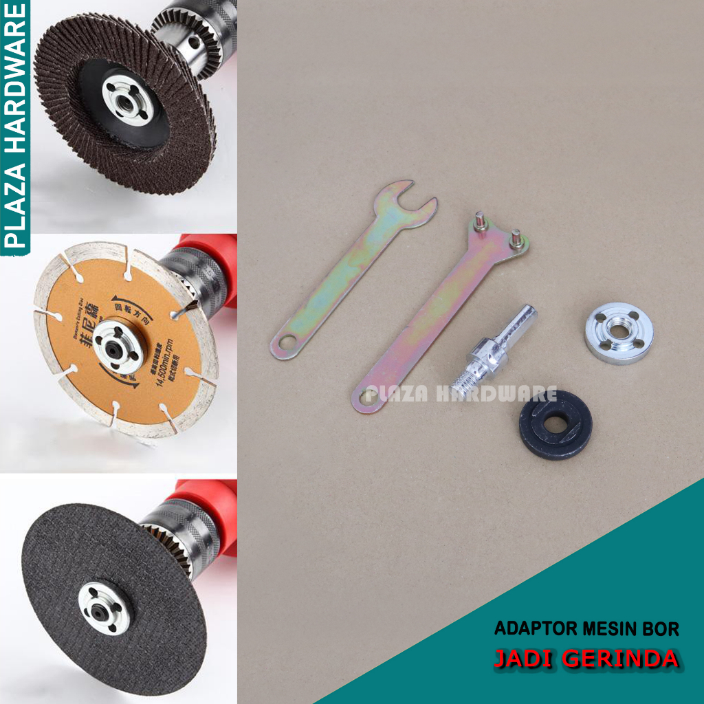 Adaptor Mesin Bor Untuk Jadi Mesin Gerinda