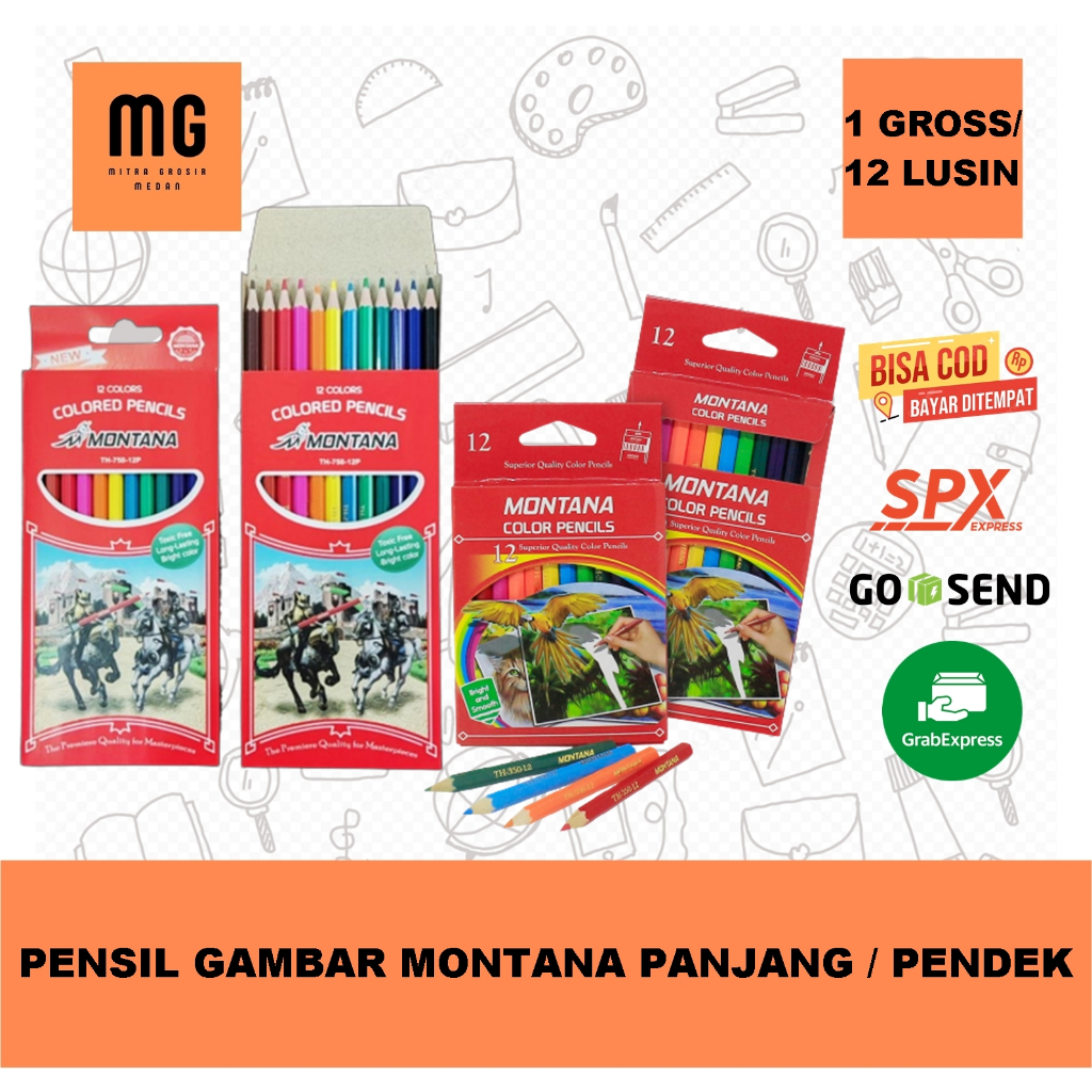 

Pensil Gambar Montana Terbaik Pensil warna