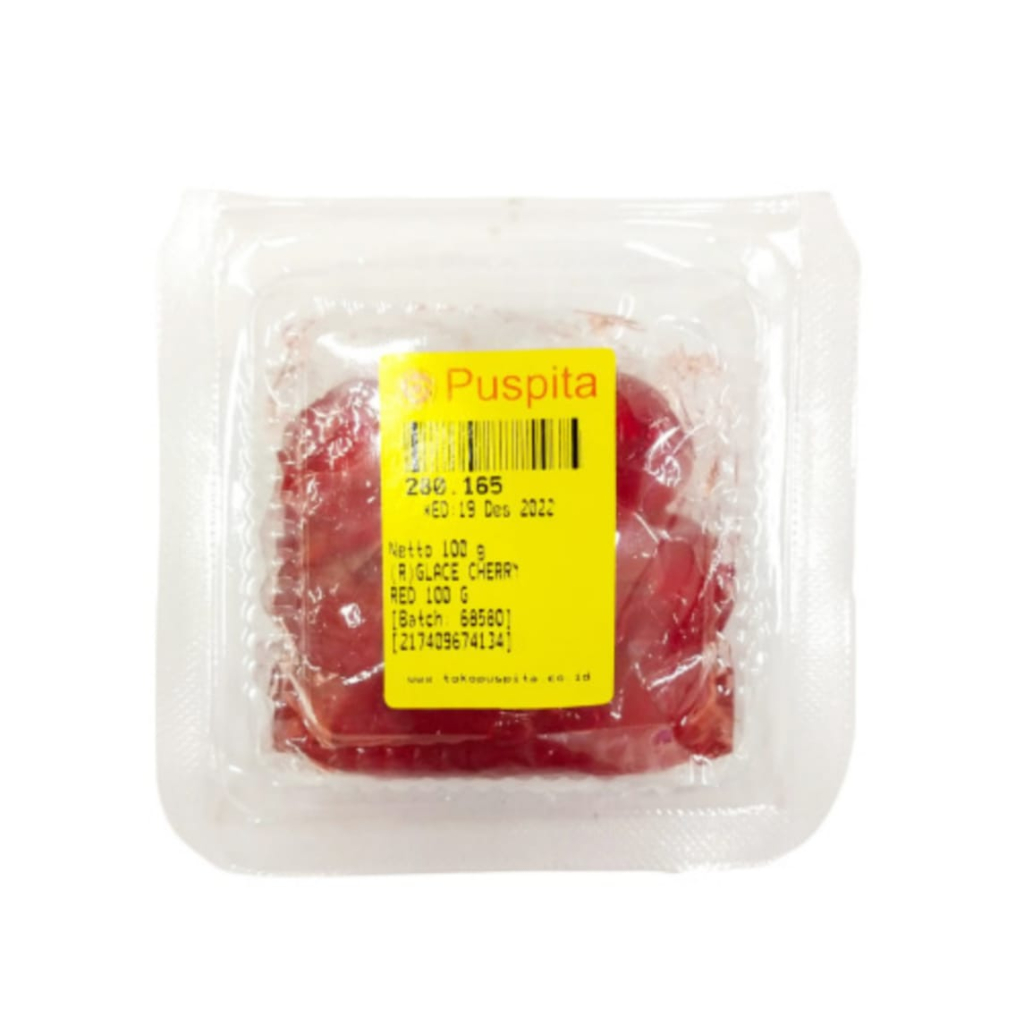 

(R)GLACE CHERRY RED/TOPING/1000GR/500GR/250GR/100GR