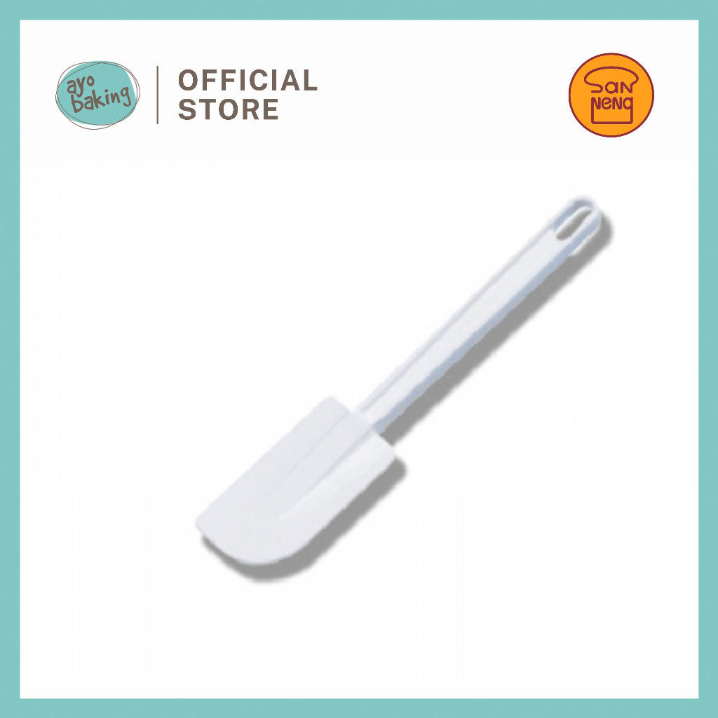 SANNENG - SN4741 Rubber Spatula Merk SanNeng Ukuran S / Spatula Pengaduk Adonan