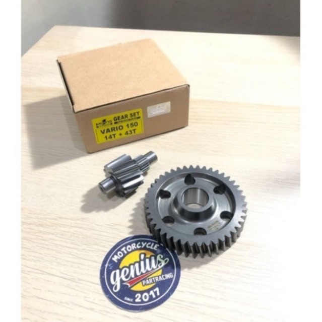Gigi rasio Vario 150 14-43T Moto1 Original