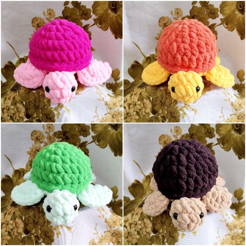 Boneka Rajut Kura-kura