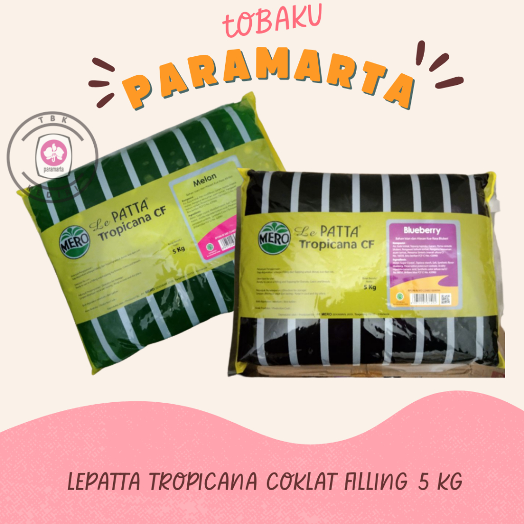 

ISIAN ROTI FILLING CAKE MERO LEPATTA TROPICANA FRUTY 5 KG / ISIAN ROTI ANEKA RASA / FILLING CAKE