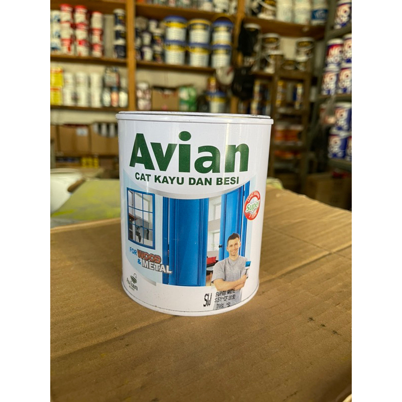 

cat minyak dan besi avian 0,9L