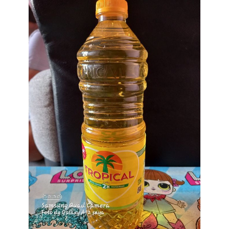 

minyak goreng tropical 1 liter botol