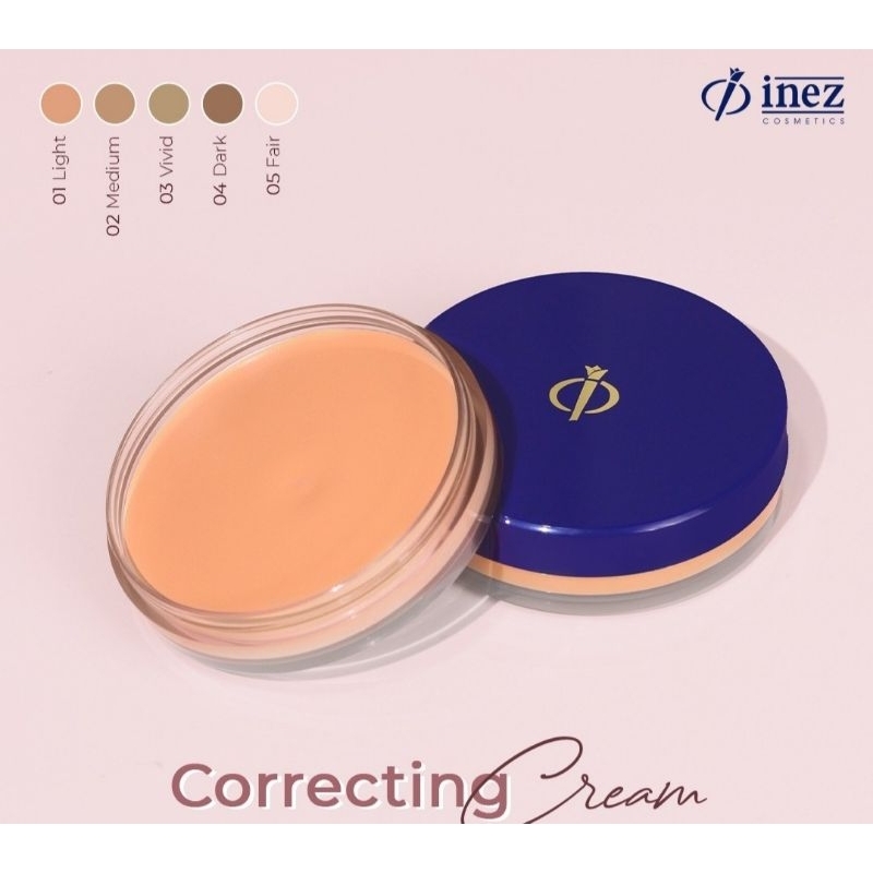 INEZ CORRECTING CREAM / FOUNDATION PADAT