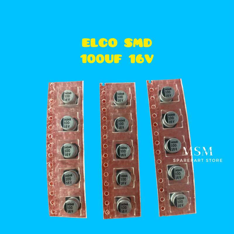 ELCO SMD 100uf 16V