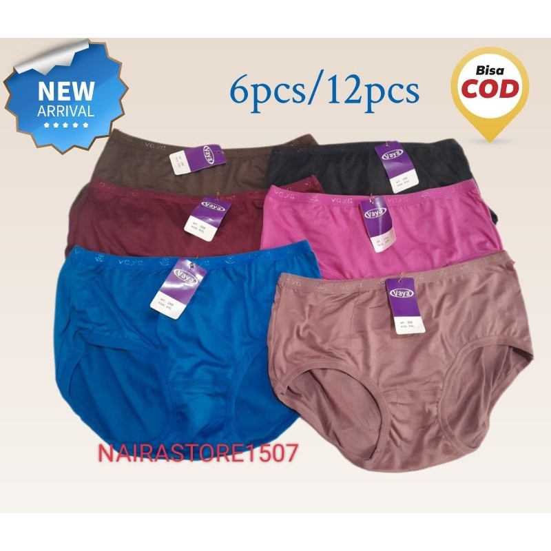 6/12pcs celana dalam VAYA 288
