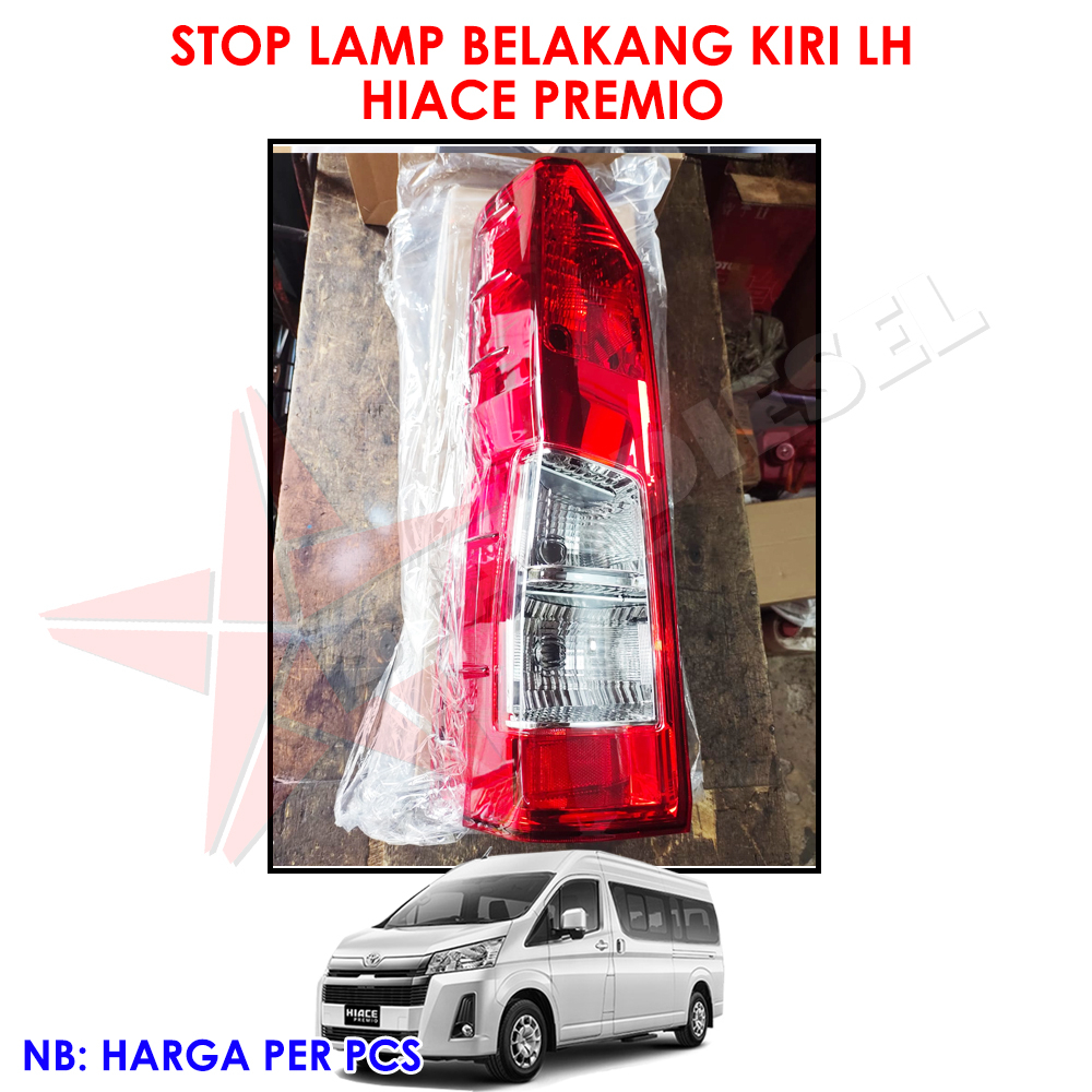 LAMPU STOP KIRI HIACE PREMIO LAMPU REM KIRI LH HIACE PREMIO OEM