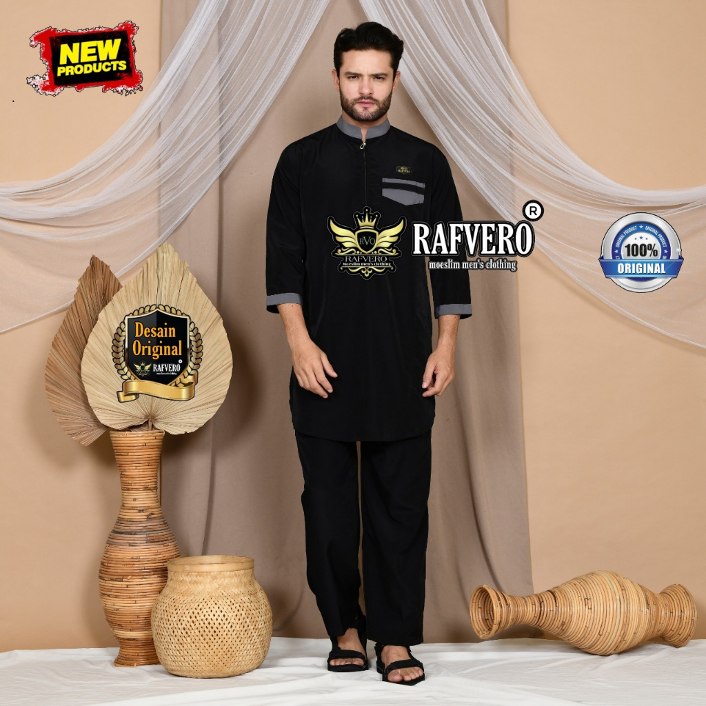 Setelan Pakistan Al-Ahsan / Setelan koko lebaran